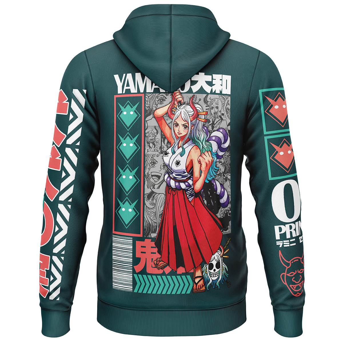 Yamato One Piece Streetwear Lightweight Hoodie