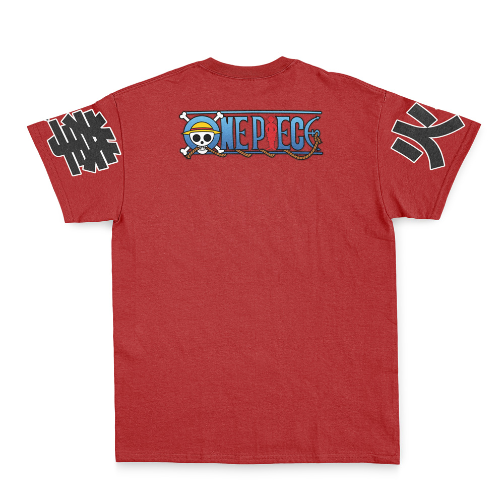 Portgas D. Ace One Piece Streetwear T-Shirt - Image 3