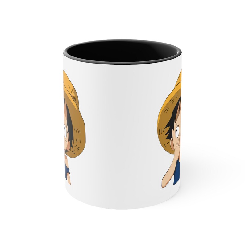 One Piece Monkey D. Luffy Picking Nose Mug - Image 6