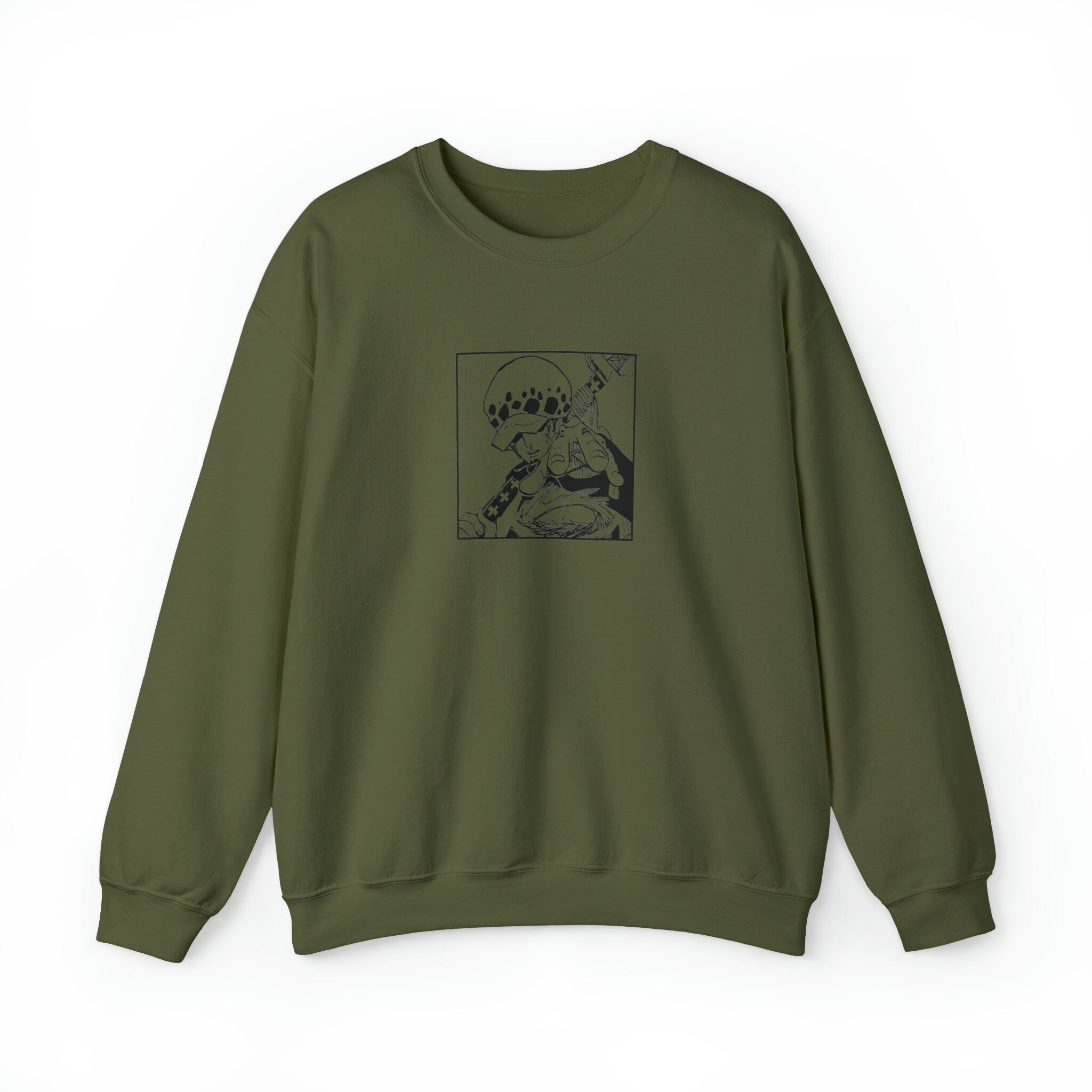 Trafalgar D. Water Law One Piece Manga Sweatshirt - Image 11