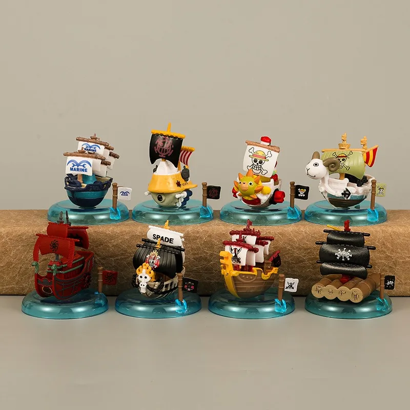 8cm 8pcs/set Anime One Piece Figure Collection Toy Gift Kids