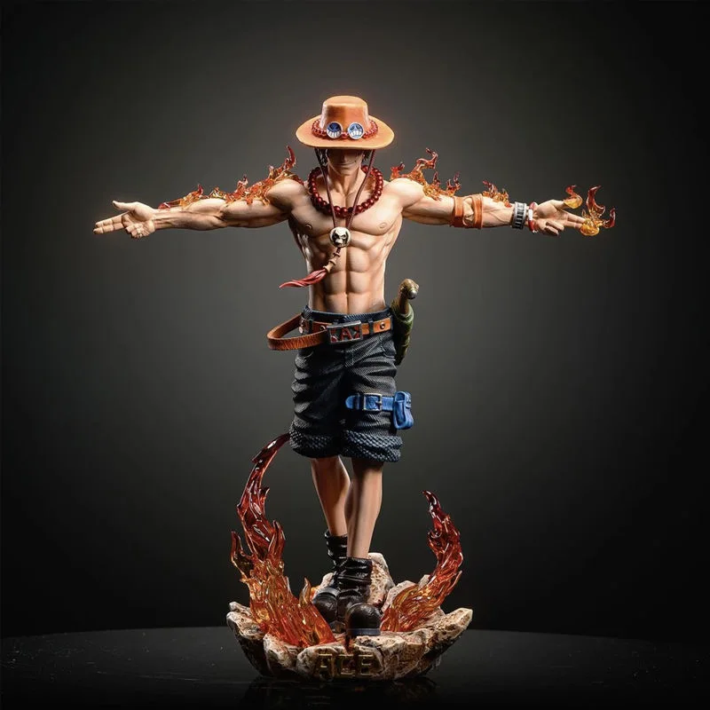28cm Anime One Piece Ace Figure
