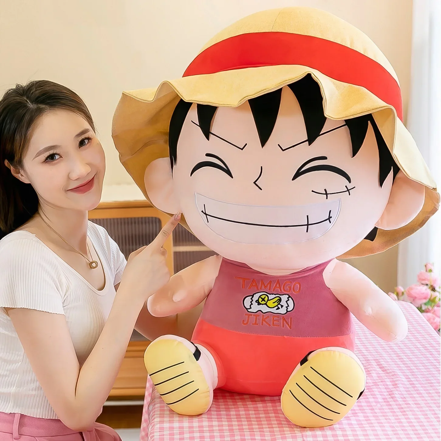 Anime One Piece Monkey D Luffy Plush Toy