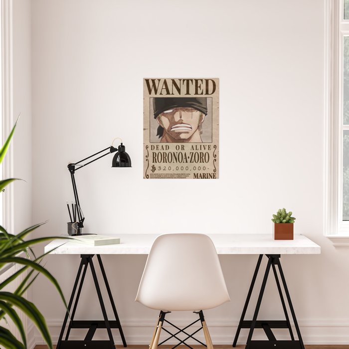 One Piece Wanted Zoro Poster - Image 2