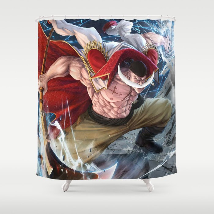 One Piece Edward Newgate Shower Curtain