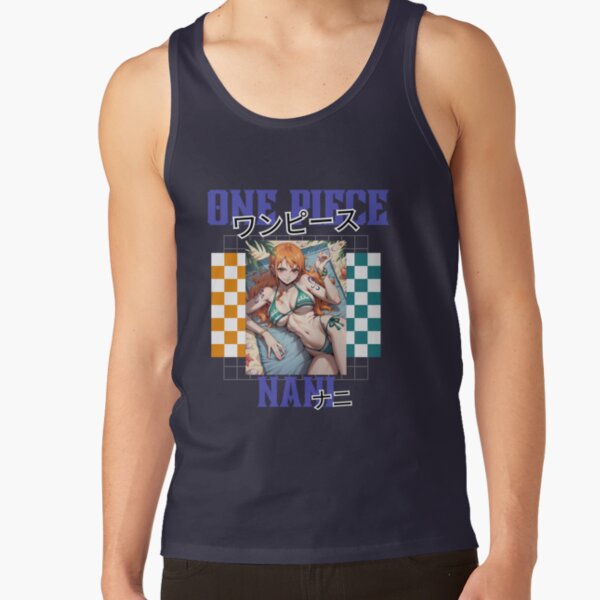 One Piece Pirate Nami Tank Top - Image 4