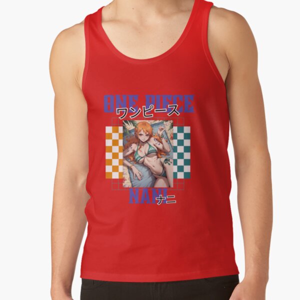 One Piece Pirate Nami Tank Top - Image 6