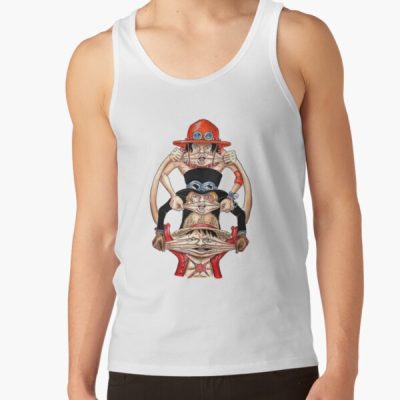 Monkey D. Luffy Brother's Childhood One Piece Tank Top
