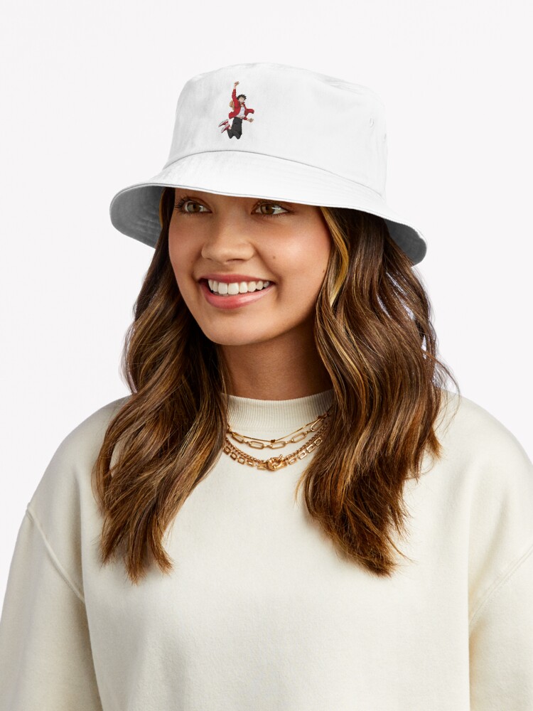 Monkey D Luffy Dancing One Piece Bucket Hat - Image 2
