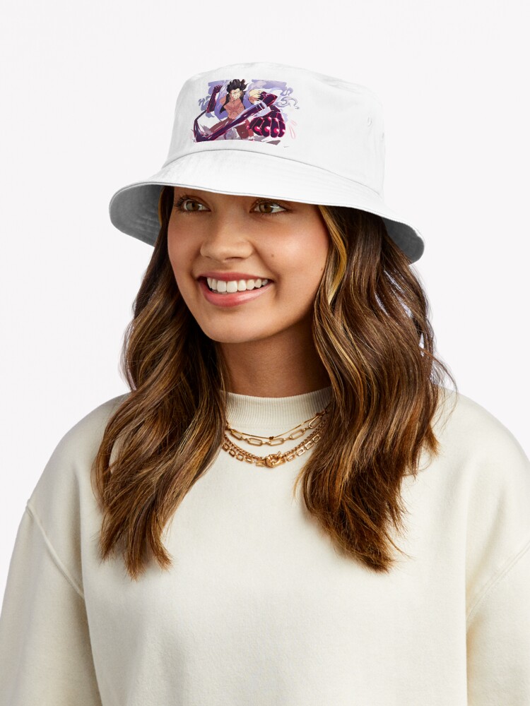 This Is Luffy In Gear 4 Snakeman Bucket Hat - Image 2