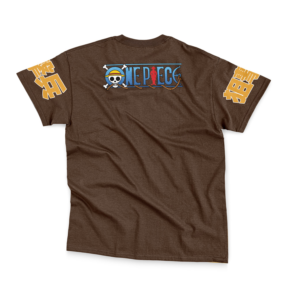 Usopp V2 One Piece Streetwear T-Shirt - Image 3