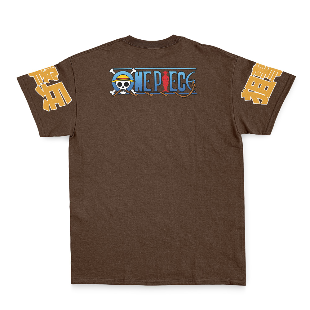 Usopp V2 One Piece Streetwear T-Shirt - Image 2