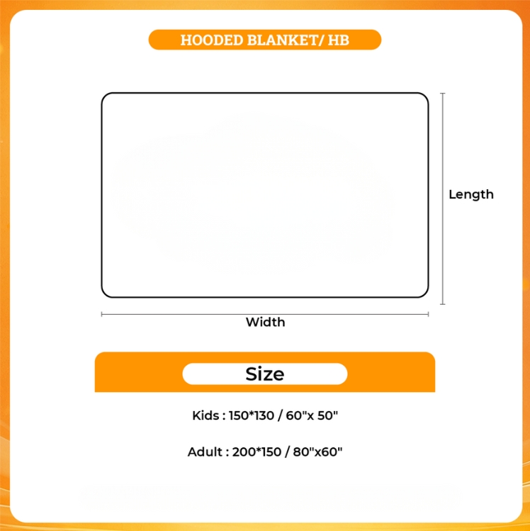 Product size chart
