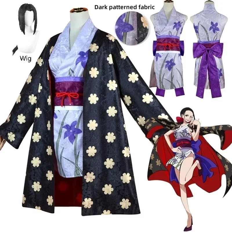 Anime Figures Nico Robin Cosplay Costume Digital Printing Kinomo